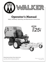 Walker T25i User manual