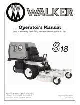 Walker S18 User manual