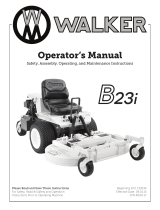 Walker B23i User manual