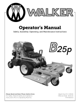 Walker B25p User manual