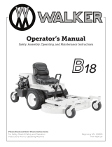Walker B18 User manual