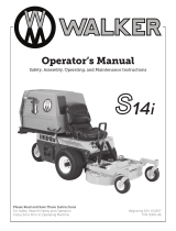 Walker S14i User manual