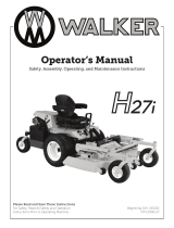 Walker H27i User manual