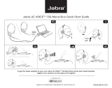 Jabra UC Voice 750 MS Mono Dark Quick start guide