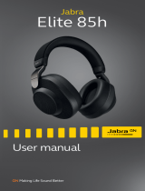 Jabra Elite 85h - Navy User manual