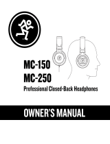 Mackie MC-350 User manual