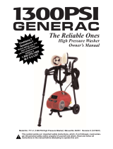Generac Power Systems 1300PSI Owner's manual