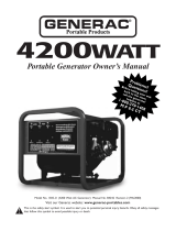 Generac Portable Products B4242 User manual