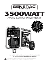 Generac Portable Products 1313-1 Owner's manual
