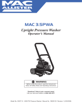 Mac Allister MAC 3.5PWA User manual