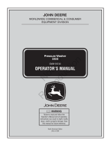 Simplicity OPERATOR'S MANUAL 3300@3.2 JOHN DEERE PRESSURE WASHER MODEL- 020382-1, 020449-0 User manual