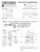 Simplicity PRESSURE WASHER CRAFTSMAN 2200 PSI MODEL 021020-00 Installation guide