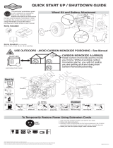 Simplicity PORTABLE GENERATOR, BRIGGS & STRATTON 7000 WATT MODEL 030620A-00 030724-00 Installation guide