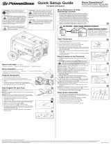 Simplicity PORTABLE GENERATOR, POWERBOSS 5250 WATT MODEL 030660-00 Installation guide