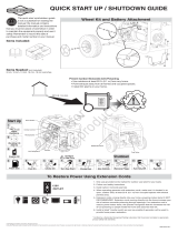 Simplicity PORTABLE GENERATOR BRIGGS & STRATTON 7/8K WATT MODELS 030740-00 030741-00 Installation guide