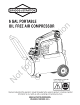 Simplicity AIR COMPRESSOR, 6-GALLON PORTABLE User manual