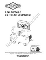 Simplicity 2-GAL COMPRESSOR (0120241) User manual