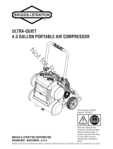 Simplicity AIR COMPRESSOR, 4.5 GALLON User manual