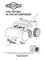 Simplicity 5-GAL COMPRESSOR (0300541) User manual