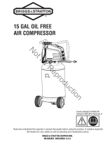 Simplicity AIR COMPRESSOR, 15-GALLON User manual