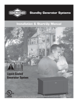 Briggs & Stratton Standby Generator Systems Installation guide