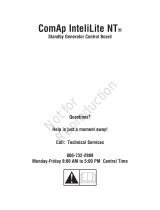 Simplicity COMAP INTELILITE CONTROL PANEL 317970-00 User manual