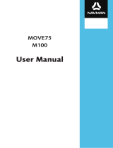 Navman MOVE75 User manual