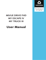 Navman MiVUE DRIVE FHD / MYESCAPE IV / MYTRUCK III User manual
