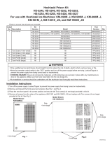 Hoshizaki HS-5254 User manual