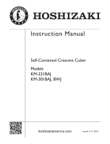 Hoshizaki KM-231BAJ User manual