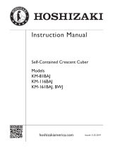 Hoshizaki KM-81BAJ User manual