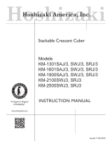 Hoshizaki KM-2100SRJ3 User manual