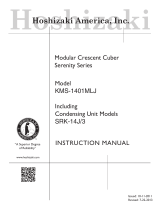 Hoshizaki KMS-1401MLJ User manual