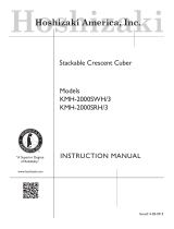 Hoshizaki KMH-2000SRH User manual