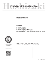 Hoshizaki F-1001MAJ-C User manual