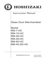 Hoshizaki RM-7-HC User manual