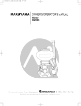 Maruyama MM300 Owner's manual