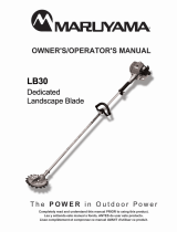 Maruyama LB30 Type 5 Landscape Blade Owner's manual