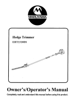 Maruyama EHT2320D Owner's manual