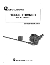 Maruyama HT241 Owner's manual