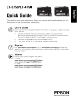 Epson ET-3750 User manual