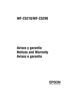 Epson WorkForce Pro WF-C5210 Important information
