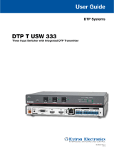 Extron DTP T USW 333 User manual