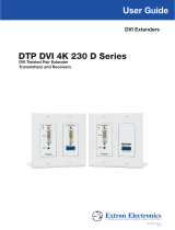 Extron DTP DVI 4K 230 D Tx User manual