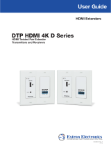 Extron DTP HDMI 4K 230 D Rx User manual
