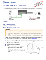 Extron DTP R HWP 4K 331 D User manual