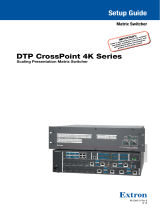 Extron electronics DTP CrossPoint 86 4K User manual