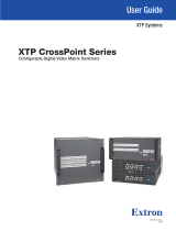 Extron XTP CrossPoint 1600 User manual