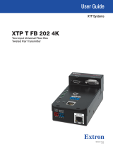 Extron XTP T FB 202 4K User manual