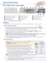 Extron XTP T USW 103 4K User manual